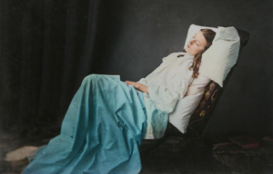 A dying girl, circa 1857