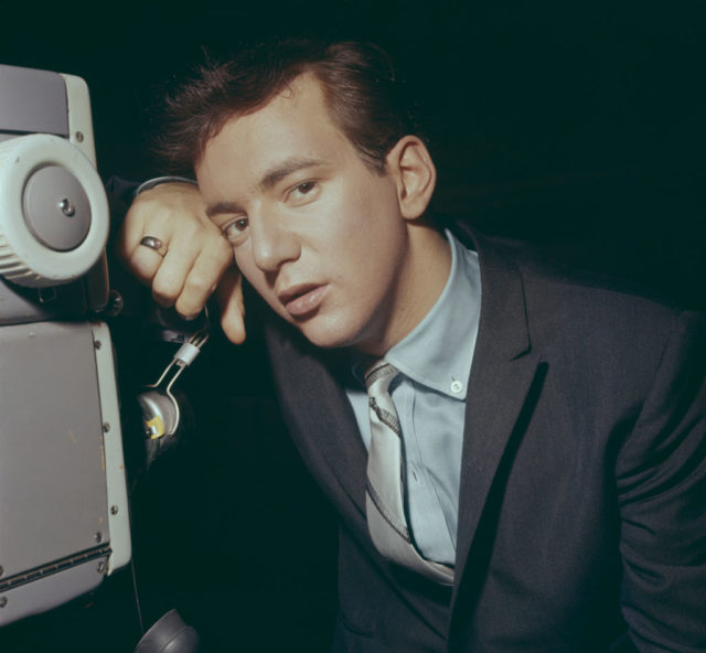 Singer Bobby Darin in 1960