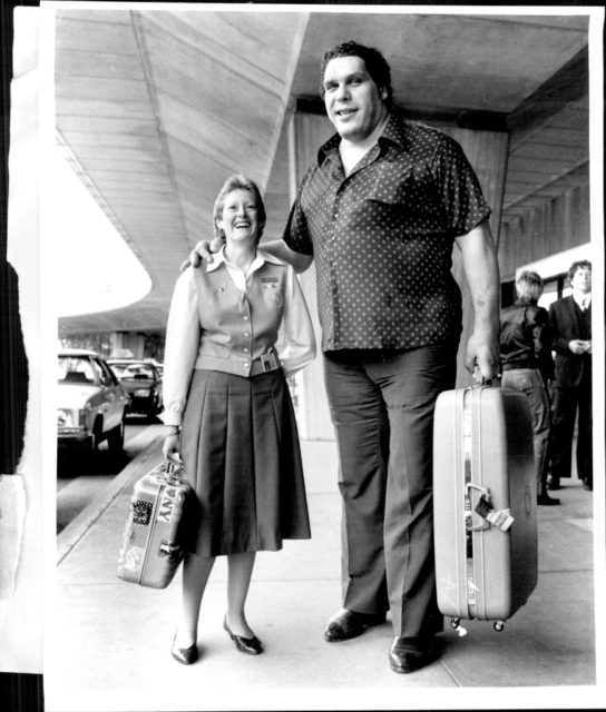 Andre at the airport