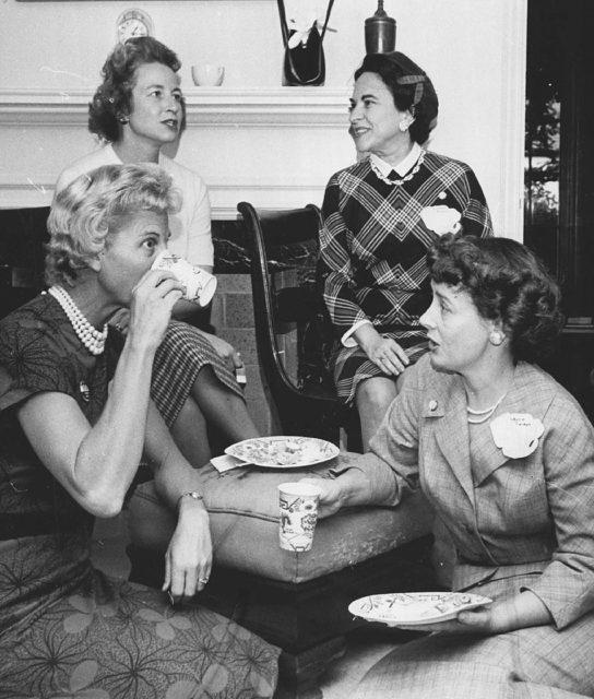 group of women having coffee