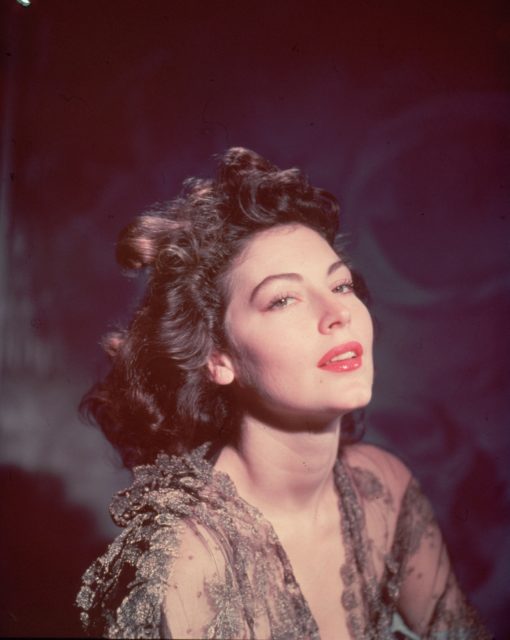 Headshot of Ava Gardner