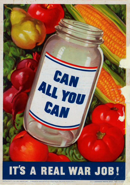 poster for canning