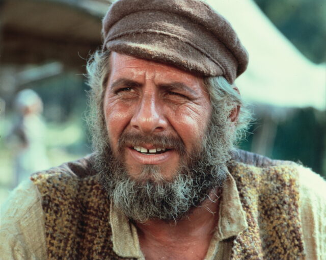 Chaim Topol as Tevye in 'Fiddler on the Roof'