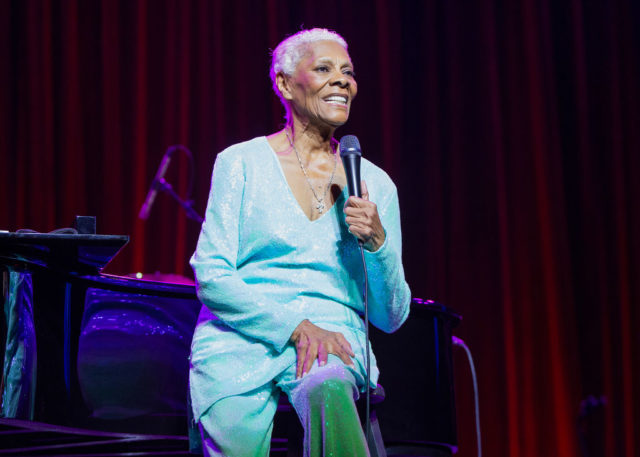 Dionne Warwick performing in 2022