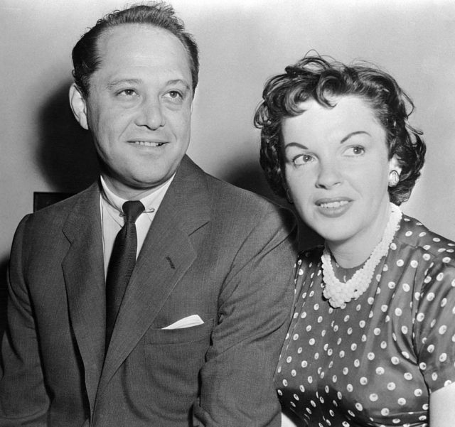 Judy Garland and husband Sid Luft