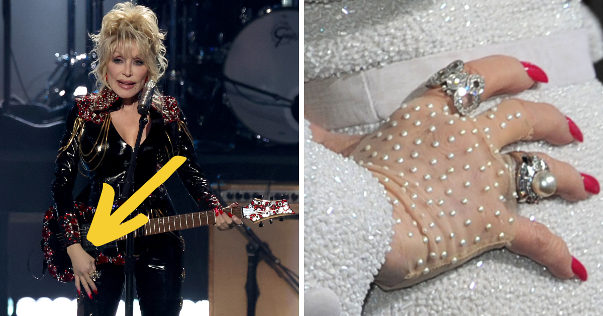 It Took Everyone a Long Time to Notice That Dolly Parton Wears Gloves
