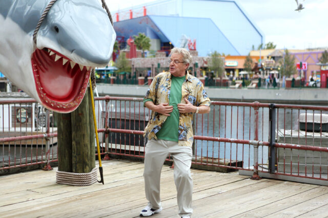 Jerry Springer as Mr. White in 'Sharknado 3: Oh Hell No!'