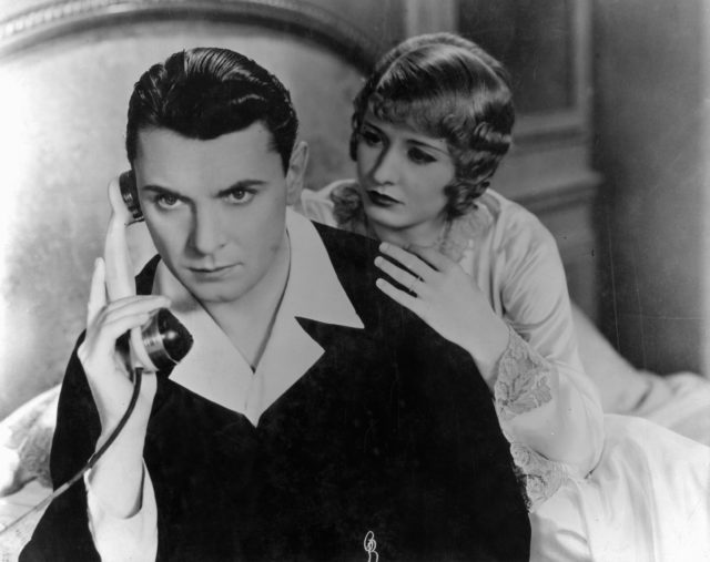 Barbara Stanwyck and George Brent in 'Baby Face'