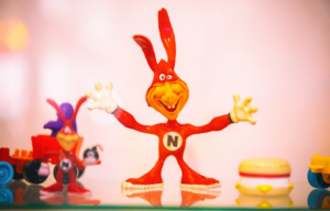 Toy version of 'the Noid.'