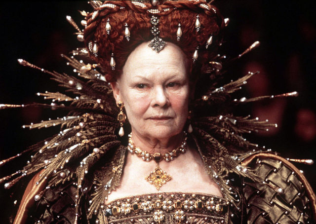 Judy Dench as Queen Elizabeth I in Shakespeare in Love