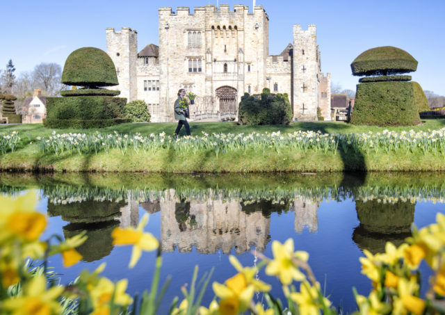 Spring day at Hever Castle