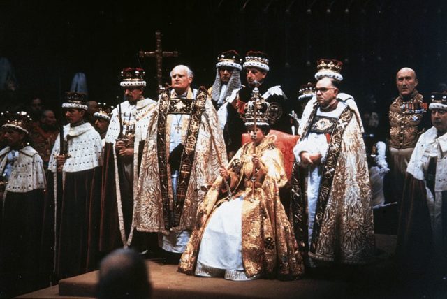 Photograph from Queen Elizabeth II's coronation