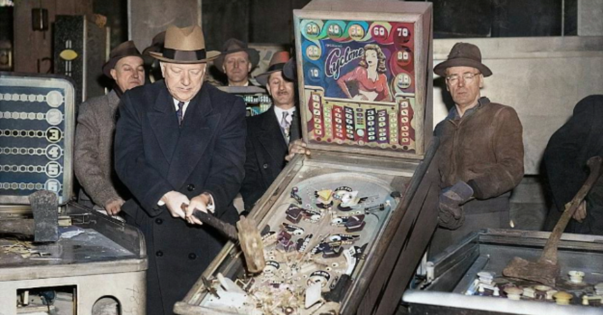 Why Many American Cities Outlawed Pinball After Pearl Harbor The