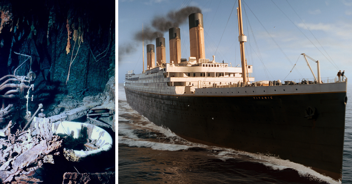 Photo Credit: Lori Johnston / RMS Titanic Expedition 2003 / Public Domain / Paramount Pictures / Twentieth Century Fox / MovieStillsDB