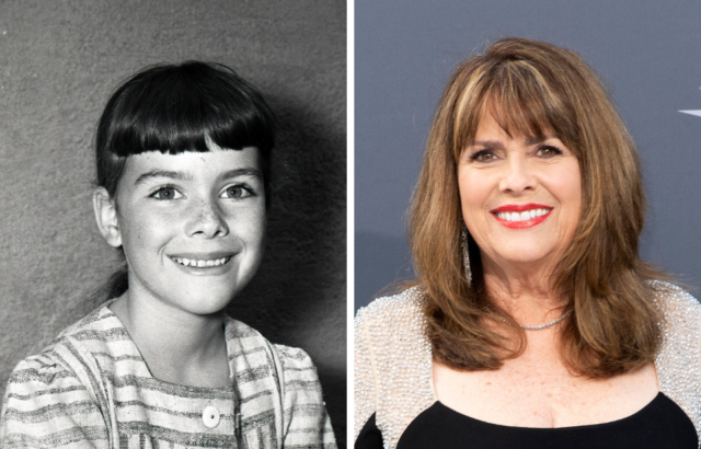Headshots of a young and old Debbie Turner.