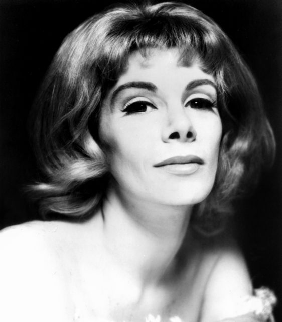 Comedian Joan Rivers poses for a close-up portrait