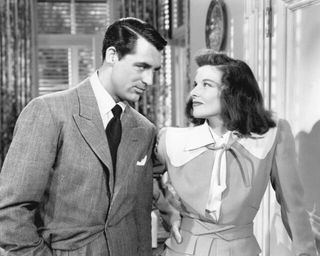 Cary Grant and Katharine Hepburn as C.K. Dexter Haven and Tracy Samantha Lord in 'The Philadelphia Story'