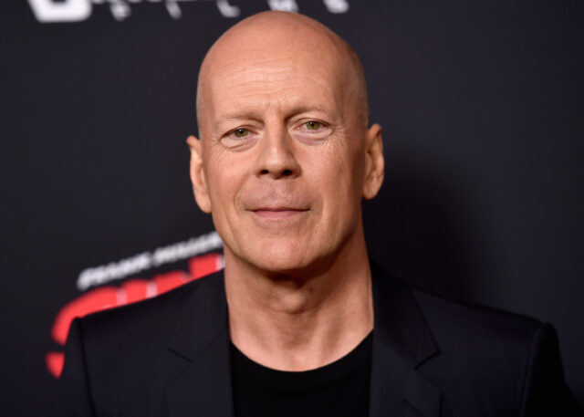 Headshot of Bruce Willis.