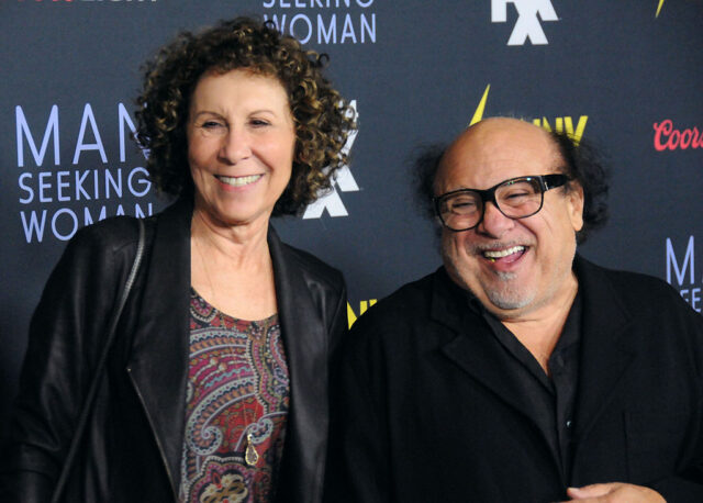 Perlman and Devito at an event