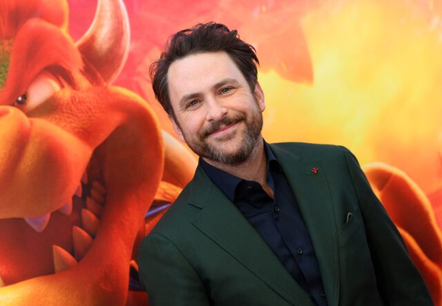 Charlie Day at the Super Mario movie release