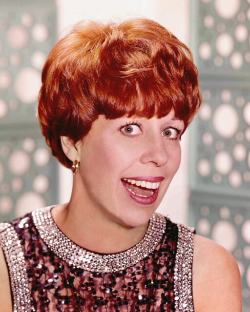 Headshot of Carol Burnett.