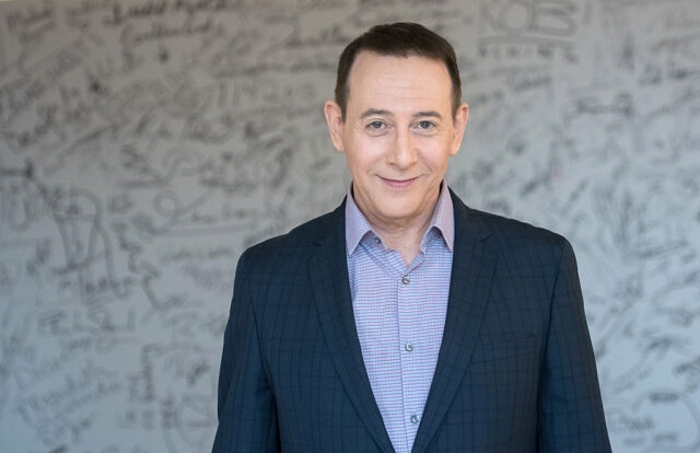 Paul Reubens attends an AOL event in 2016