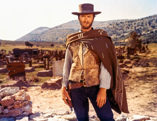 Clint Eastwood as Blondie in 'The Good, the Bad and the Ugly'