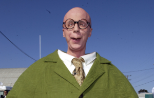 Headshot of Dana Carvey dressed as Turtle Guy from 'The Master of Disguise.'