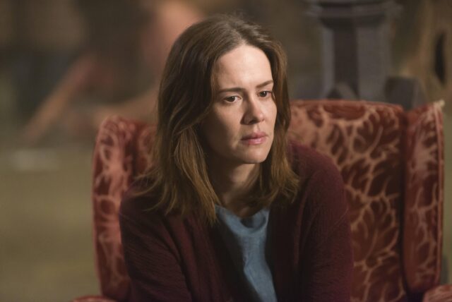 Sarah Paulson as Lana Winters in FX's American Horror Story: Asylum.