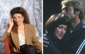 Elaine from Seinfeld, left, and Meryl Streep in Evil Angels, right