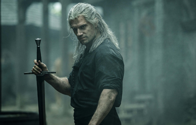 Promotional shot of Henry Cavill in The Witcher.