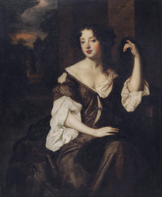 Portrait of Louise de Kérouaille by Peter Lely dating to the 17th century.