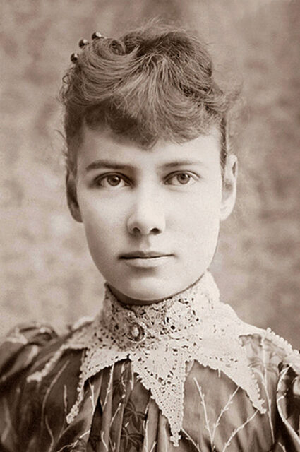 Portrait of Nellie Bly.