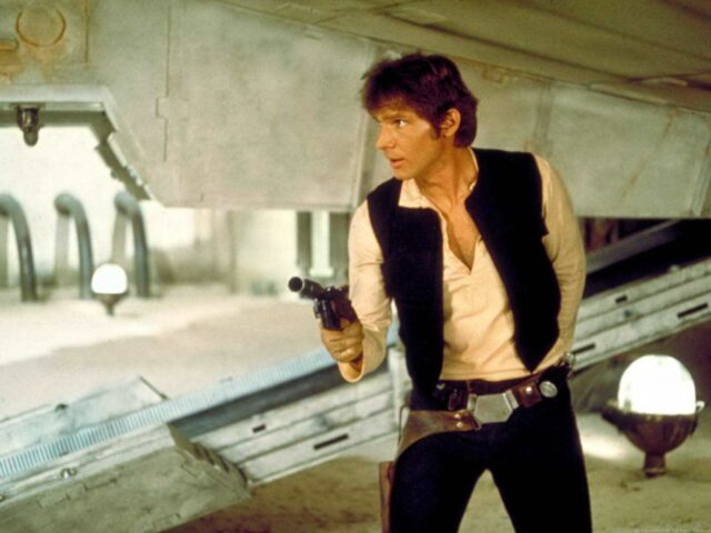Harrison Ford as Han Solo in 'Star Wars'
