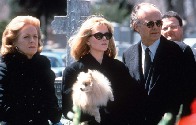 Holland Taylor, Nicole Kidman, and Kurtwood Smith in a still from To Die For.