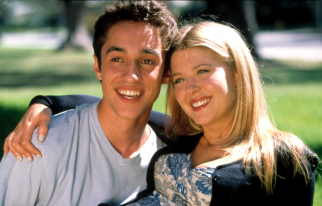 Tara Reid and Thomas Ian Nicholas in American Pie (1999).