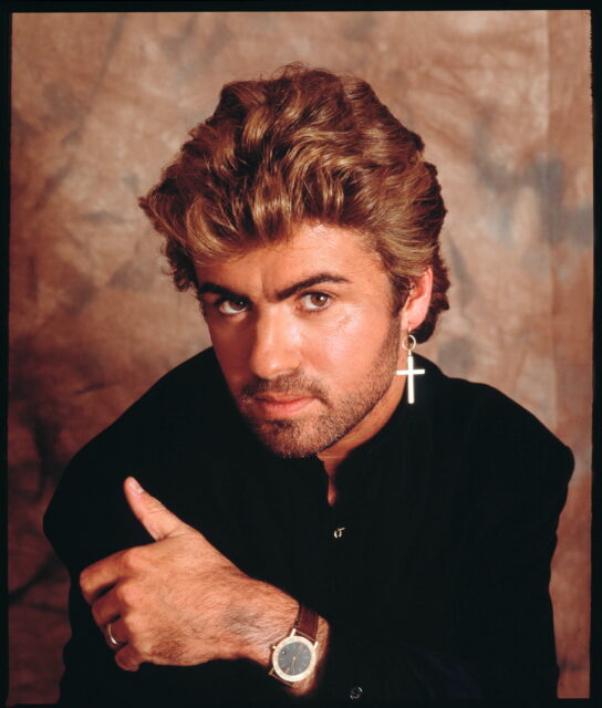 Headshot of George Michael.