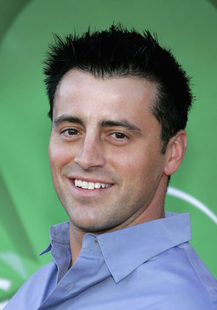 Matt LeBlanc standing on a red carpet