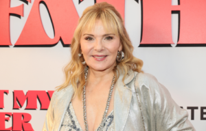 Kim Cattrall at a 2023 preview event