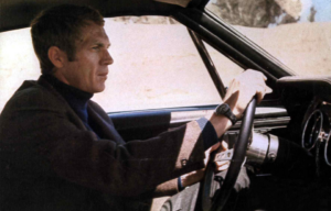 Steve McQueen in Bullitt (1968).