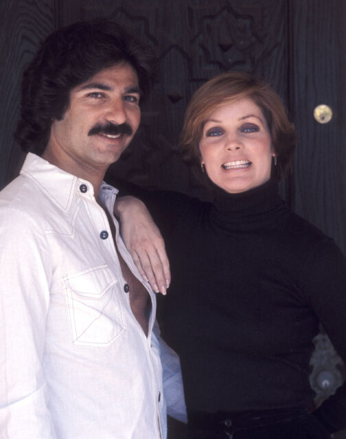 Robert Kardashian and Priscilla Presley.