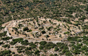 Aerial view of Khirbet Qeiyafa