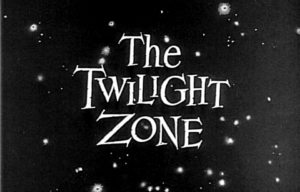 A screen reading "The Twilight Zone"