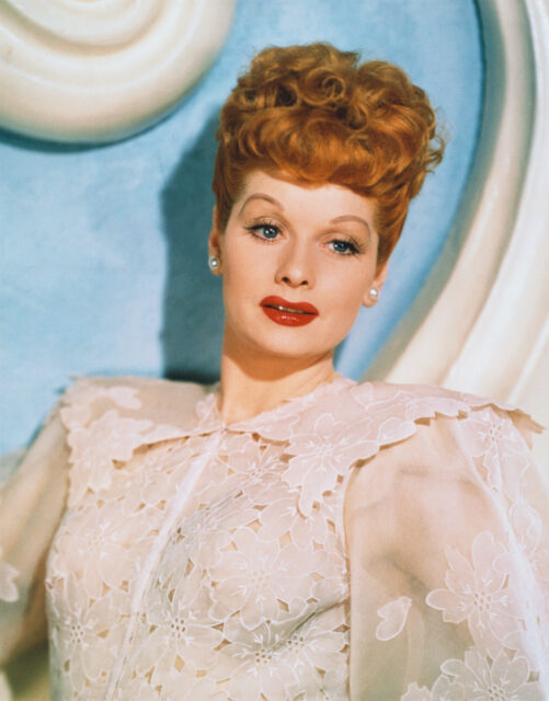 Headshot of Lucille Ball