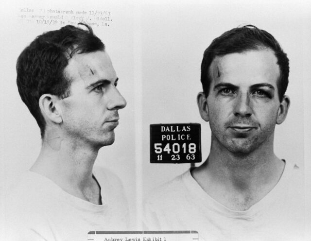 Lee Harvey Oswald's mugshot