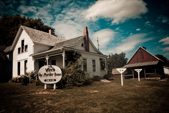 Exterior of the house where the Villisca Axe Murders occurred