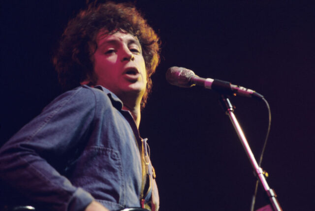 Eric Carmen performing on stage