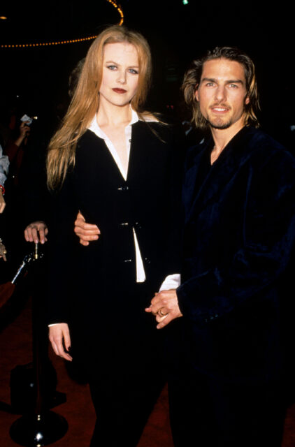 Nicole Kidman and Tom Cruise.
