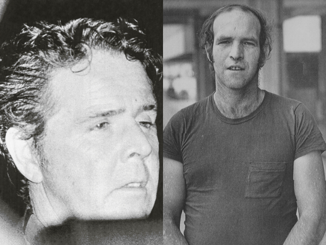 On the left Henry Lee Lucas and on the right Ottis Toole.