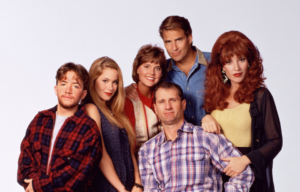 The cast of "Married... with Children."